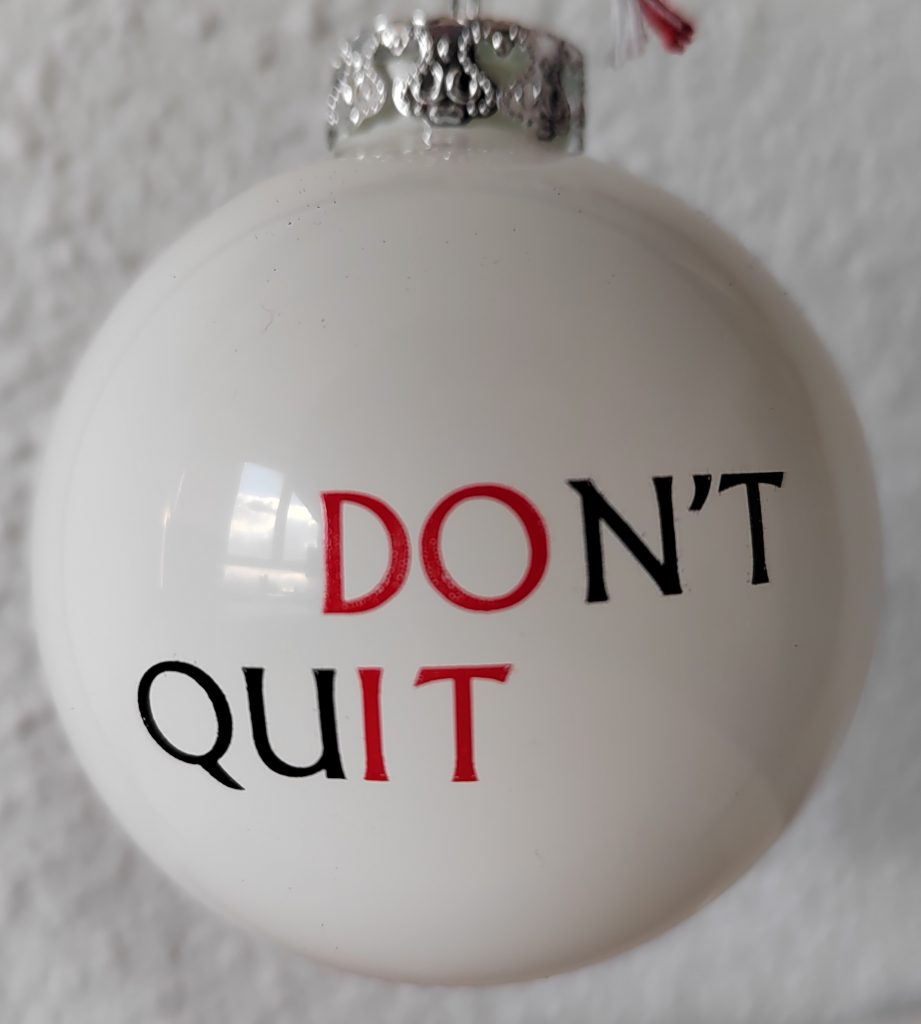 DONT QUIT. DO IT!